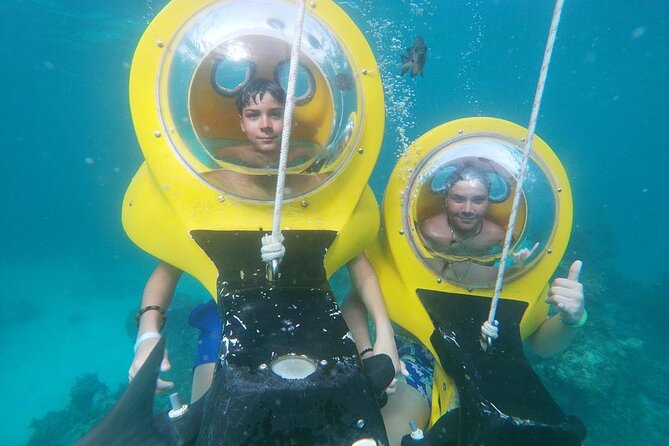 Experience a Submarine Scooter with ScubaDoo Punta Cana - Who will find this easier than traditional scuba