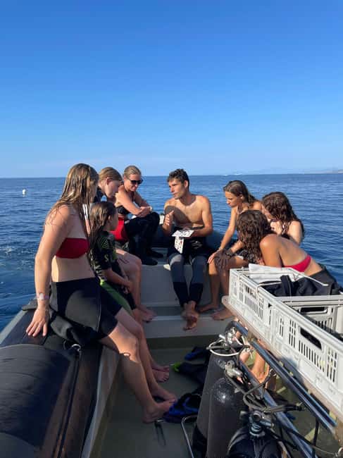 First Scuba Diving Experience in Calvi (From 8 yo) - The 15-minute speedboat ride to the site