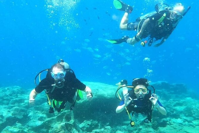 First Time Scuba Dive Adventure, Makronissos, Ayia Napa - Photis’s patience makes a difference