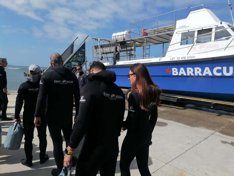 From Cape Town: Gans Bay Shark Cage Diving - Arrival, refreshments, and the first safety briefing