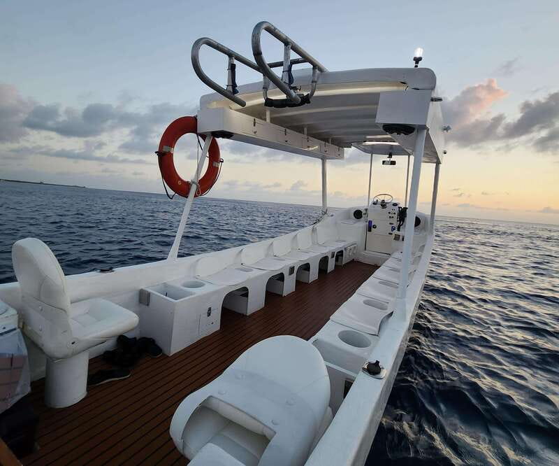 From Cozumel: Double Tank Scuba Diving for Certified Divers - The 20-minute speedboat ride