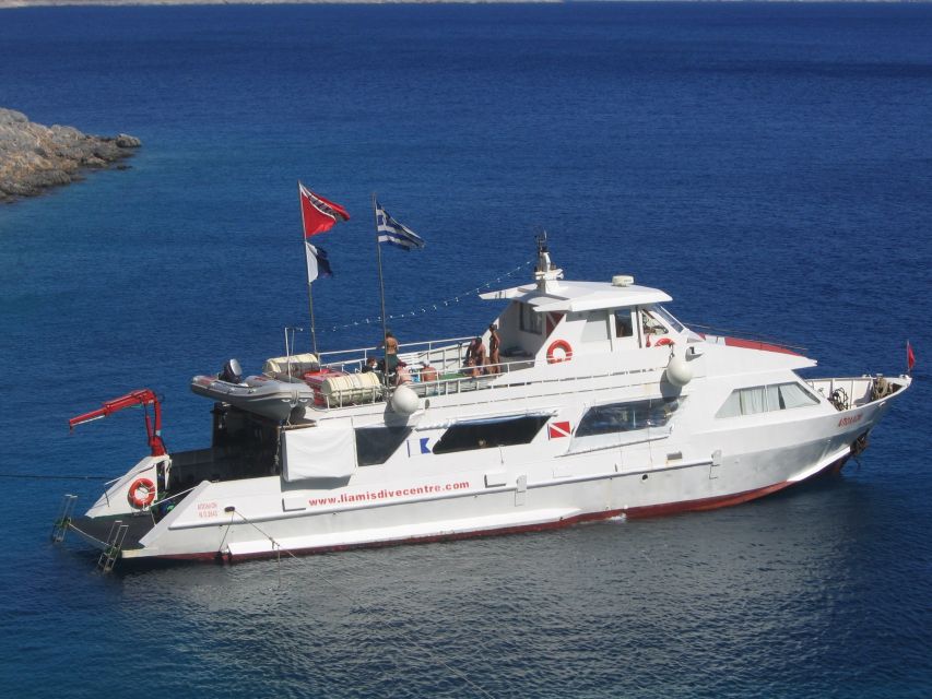 From Kos: Pserimos Island Snorkeling Cruise by Diving Boat - Swimming, snorkeling, and time on deck