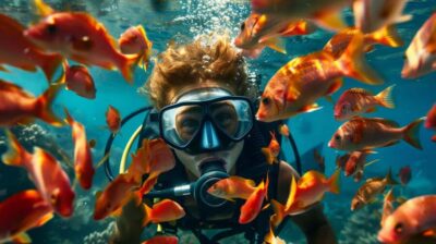 From Sharm: Ras Muhammed & White Island By Boat & intro Dive
