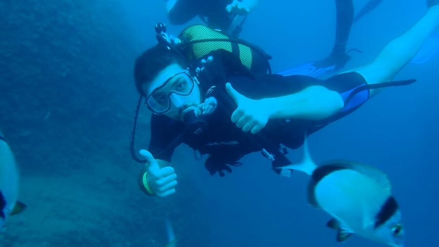 From Side: Guided Scuba Diving in Alanya w/ Lunch & Transfer - The weather question