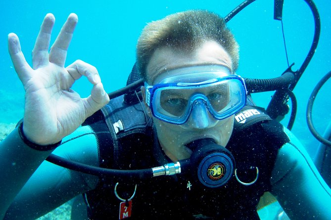 (Full day)Scuba Diving in Rhodes - Meeting at 8:30 and getting ready