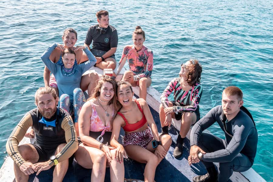 Gili Trawangan : Discovery Scuba Diving - Taking the boat to a beginner-friendly site
