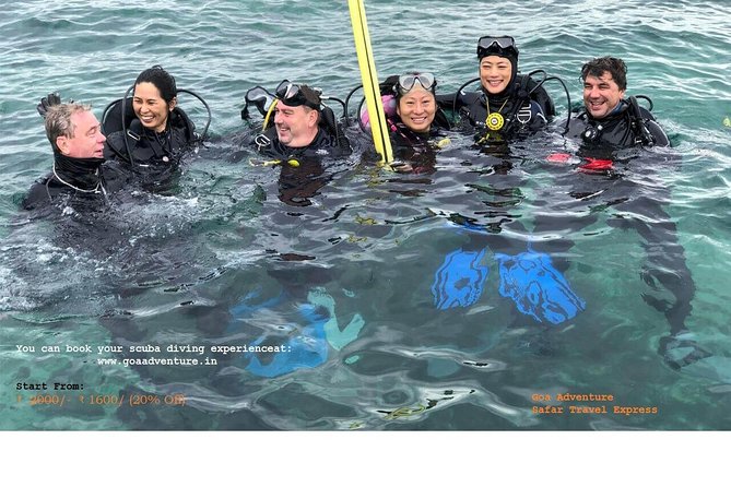 Grand Island Adventure: Diving and Water Sports Thrills - Starting from Calangute at 8:00 am