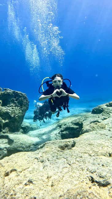 Green Bay Cyprus - Scuba diving - Guided Dive or Try Dive - Green Bay below the surface