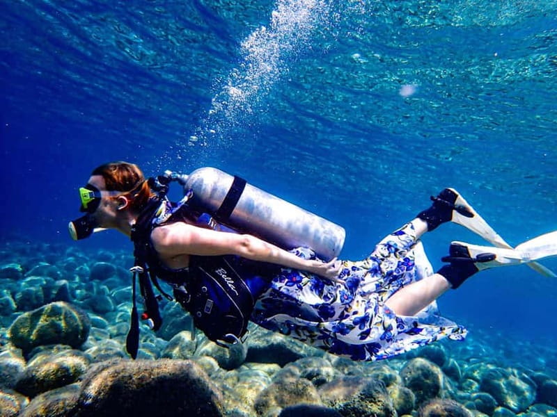 Halkidiki-Kassandra: Scuba Diving for Beginners - Your first underwater breath near Kassandra