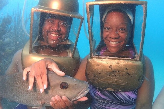 Hartley Helmet Diving in Bermuda - The boat ride from Dockyard to the reef