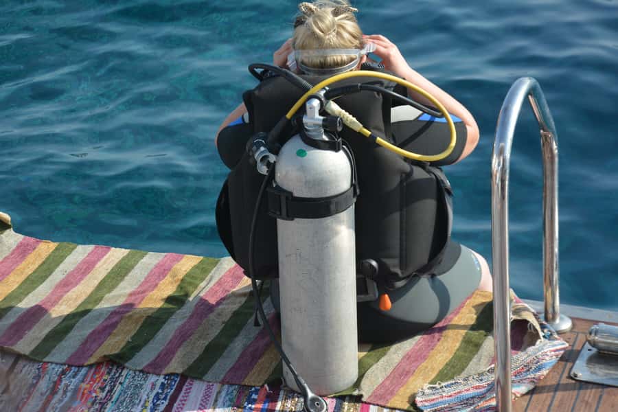 Hurghada:Luxury Diving & Snorkeling inc/Island/Lunch/Massage - Orange Bay: beautiful, sunny, and busy