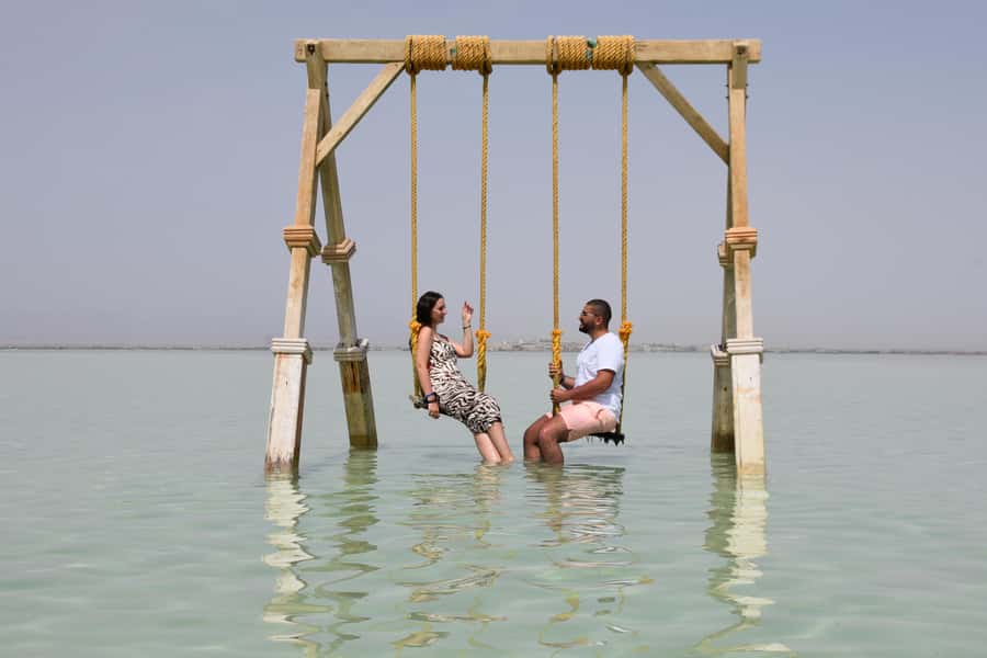 Hurghada:Luxury Diving & Snorkeling inc/Island/Lunch/Massage - Small Giftun and the beginner scuba session