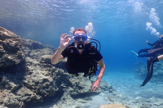 Introductory diving in small groups - Key points at a glance