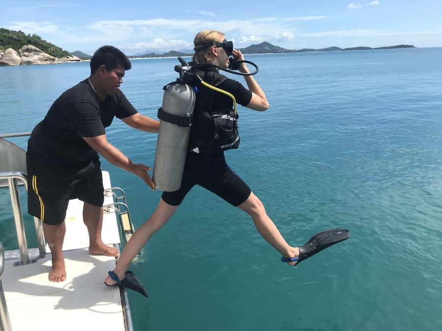 Koh Samui: Discover Scuba Diving - A useful test for nervous beginners