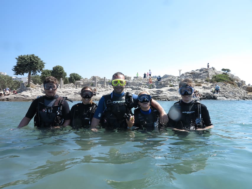 Kos: Beginner Scuba Diving from the Beach with Pickup - My call: book it if the first underwater hour is your goal