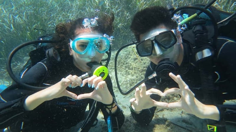 Kos: Try Scuba Diving with a diving boat - From Liamis Dive Centre to Pserimos