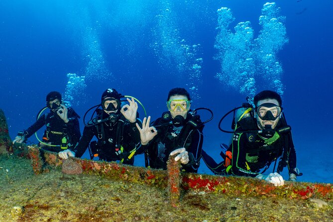 Learn diving with the Open Water course PADI ! - Pool practice before the reef