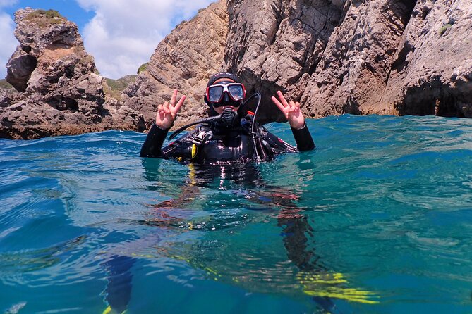 Lisbon: Try Scuba Diving in Arrabida Marine Reserve with photos - The underwater session to 10 meters