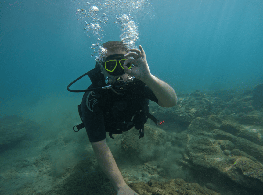 Los Cristianos: Try Dive for beginners - What the first few minutes may feel like