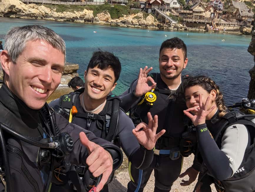 Malta St Pauls Bay: PADI Discover Scuba Diving Experience - What the 150-minute Malta experience is really like