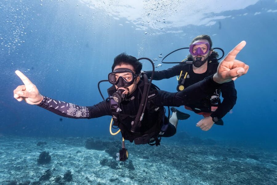 Manta Dive Gili Trawangan: Discover Scuba Diving - The second briefing and the boat ride