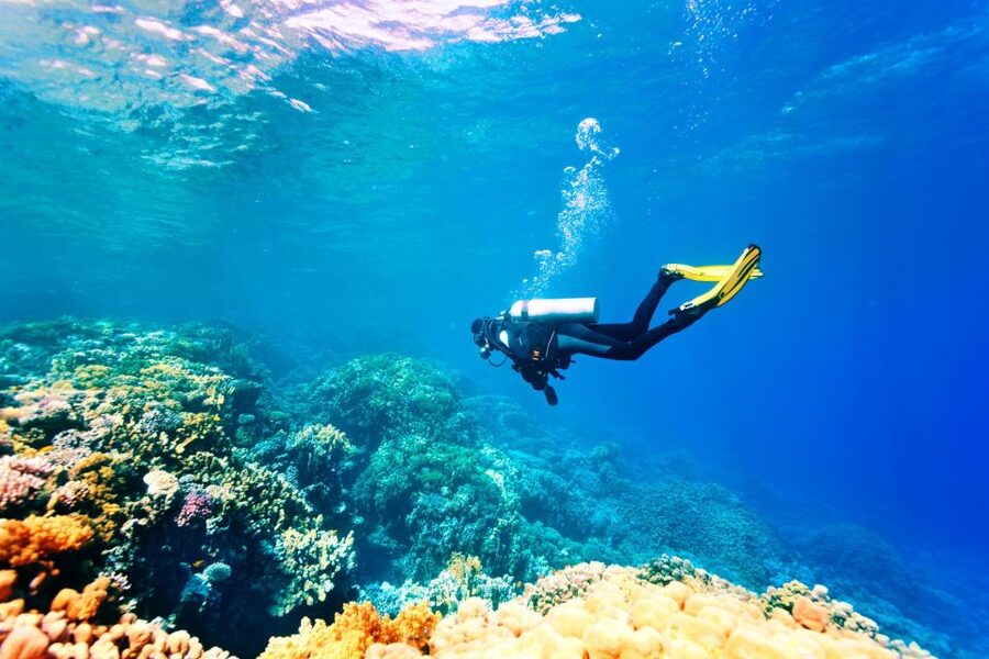 Marmaris: Scuba Diving Experience with 2 Dives and Lunch - The second underwater session reaches 6 meters