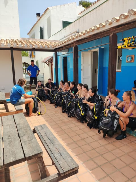 Menorca: Baptism Scuba Diving in Marine Reserve - The boat ride to Port d’Addaia