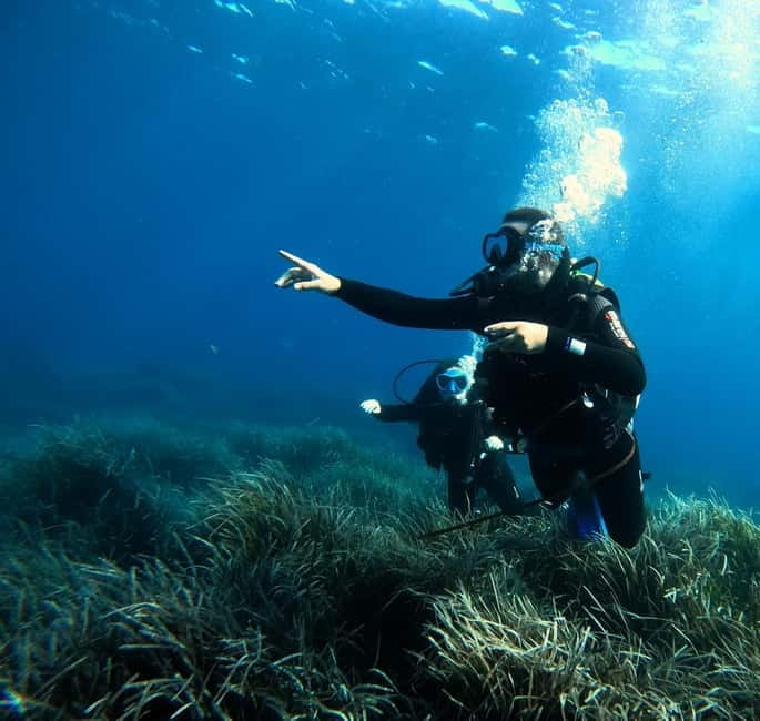 Menorca: Try scuba diving in Cala'n Bosch -BLUEWATER MENORCA - The briefing comes before the sea