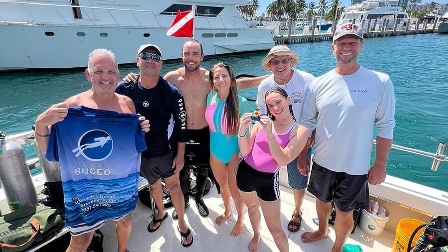 Miami Beach: Guided 2-Tank Reef and Wreck Dive Trip - The 45-minute ride to the first site