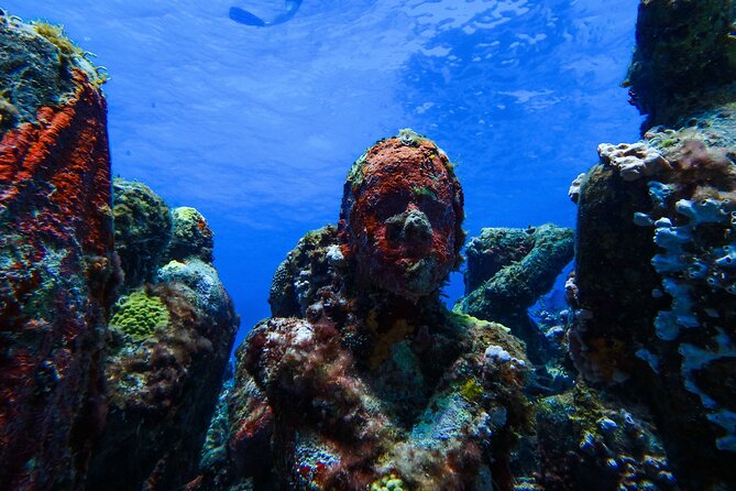 MUSA Museum and Colorful Reef 2 Tank Dive-Certified Divers - A short boat ride keeps the schedule efficient
