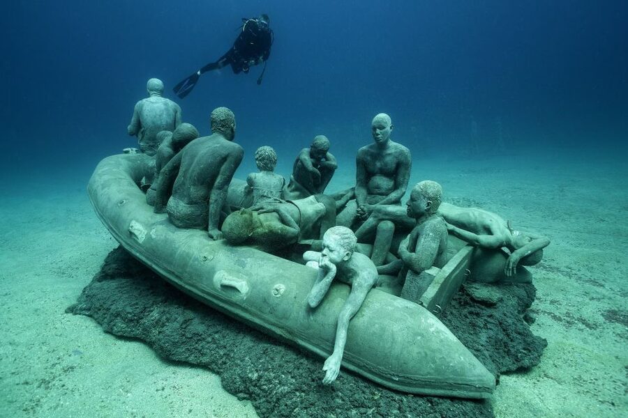 Museo Atlantico: Diving Class for Non-Certified Divers - Seeing Jason deCaires Taylor’s Work at 12 Meters
