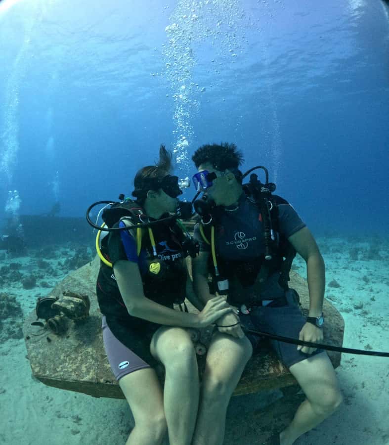 Museum Diving Experience in the Red Sea - Getting ready for the water