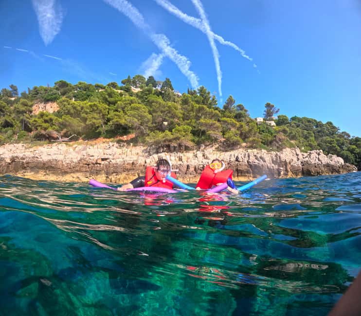 Nice : VIP sea tour with snorkeling & discover scuba - Back on Board With Drinks and Coast Views
