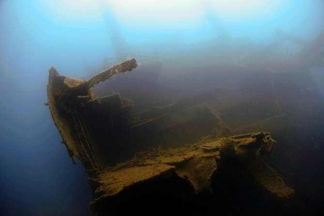 Nima Diving Center, Naxos, Greece - Entering the Aegean from shore