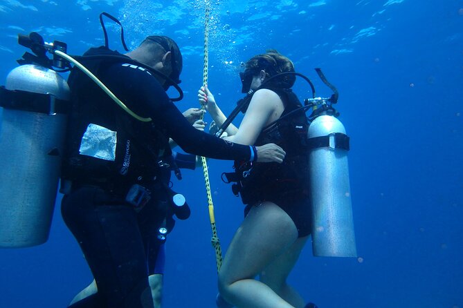 Open Water Certification Course-PADI - The underwater setting and the limits of the experience