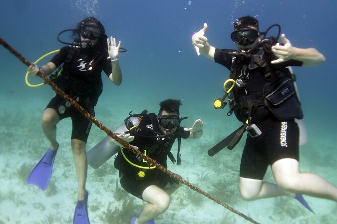 PADI Discover Scuba Diving for divers without certification - Starting with instruction instead of guesswork