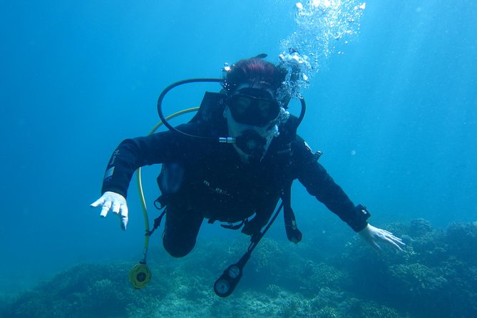 PADI Discover Scuba Diving - introduction program for beginners - The first 1 to 6 meters: learning the essential skills