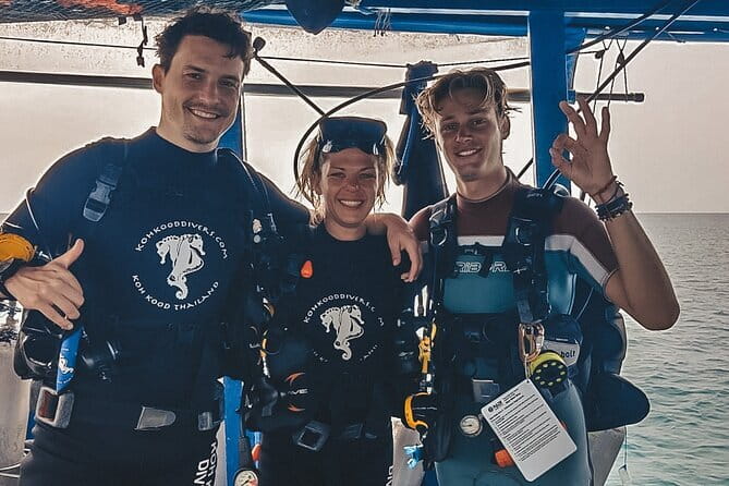 PADI Open Water Diver course in Koh Kood - Learning to breathe underwater around Koh Kood