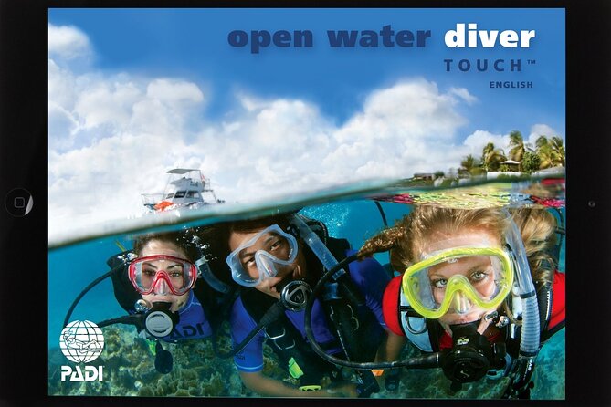 PADI Open Water Diver Course in Playa del Carmen - Online study before Playa del Carmen