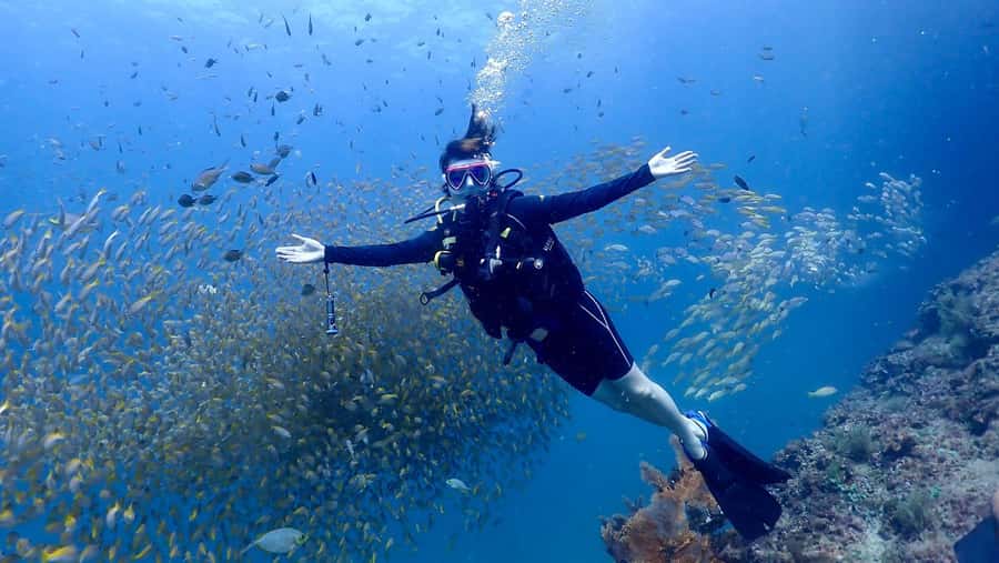 Phuket: Discover Scuba Diving to Racha Yai Island - Racha Yai makes a gentle first underwater lesson