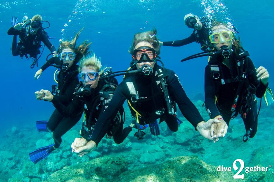 Plakias: Try Scuba Diving, private experience - from 8yrs - From Plakias to a calm beach