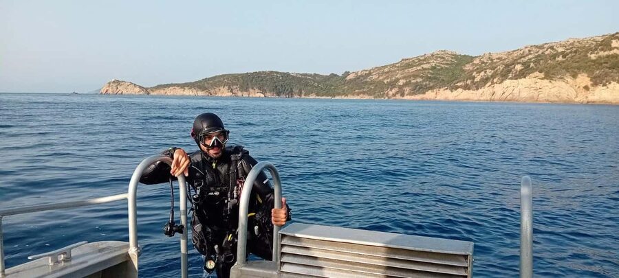 Porto-Vecchio: beginner diving in the Cerbicale Islands in the reserve - The 20-minute speedboat ride to the Cerbicale Islands