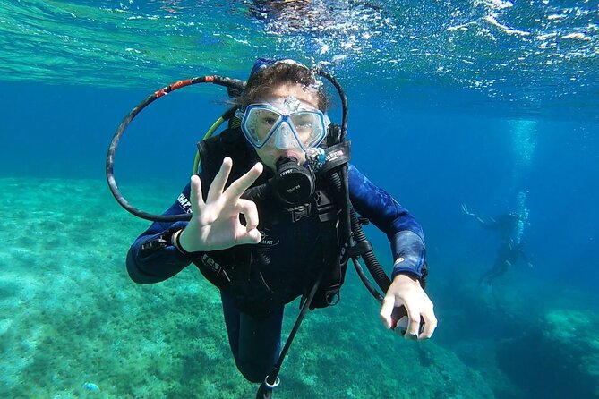 Private diving baptism in the Golf of Calvi - A private format that suits first-timers