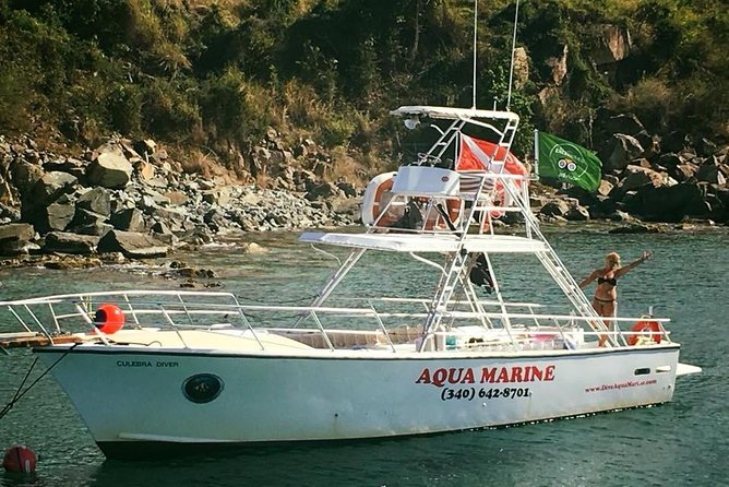 Private Full Day Guided Snorkeling or Diving Charter in St Thomas - Christmas Cove and the last long swim