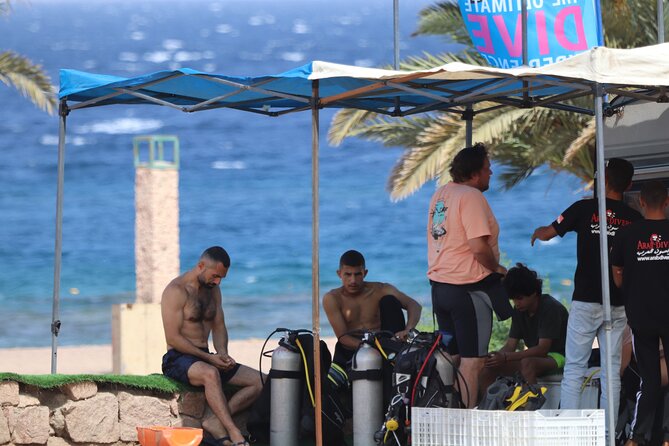 Private Intro Scuba Dive – Aqaba Coral Reefs - Reaching Rainbow Reef, Japanese Garden, Seven Sisters, or the Tank
