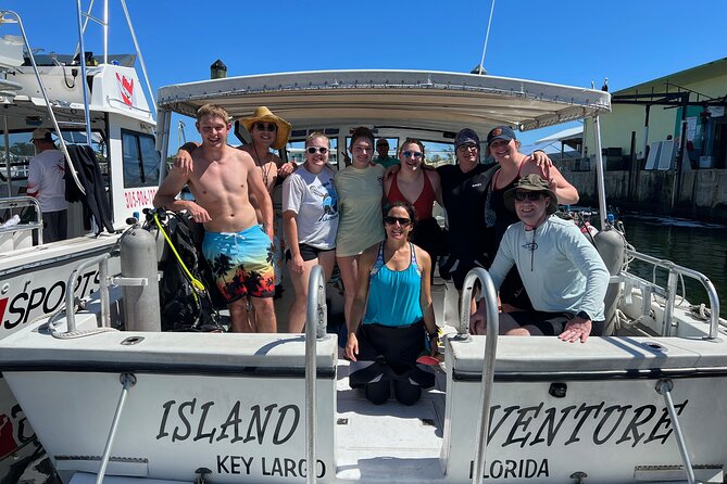 Private SCUBA Dive the reefs of Key Largo for up to 8 certified divers - Key points at a glance