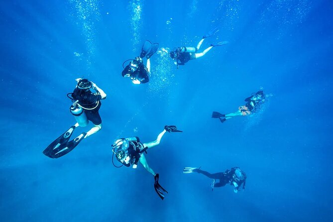 Scuba dive with sharing transfers - Who should book this first underwater experience