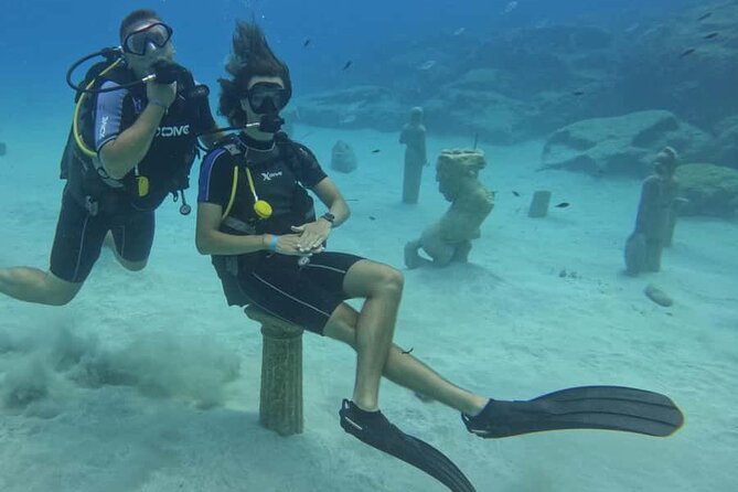 Scuba Diving Adventure at Green Bay Beach - The Ancient Greek statues under the surface
