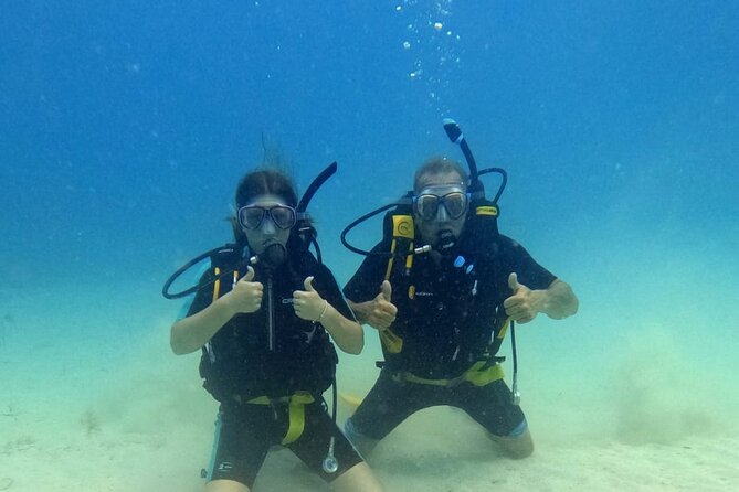 Scuba Diving Discovery in the Crystal Water DE Bayahibe - Meeting Gaëlle and Julien before entering the water