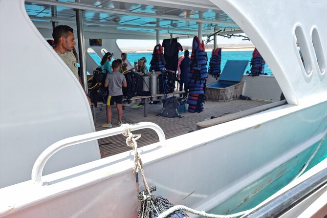 Scuba Diving Experience with Lunch & Transfer from Hurghada - Two water stops, with a short underwater window